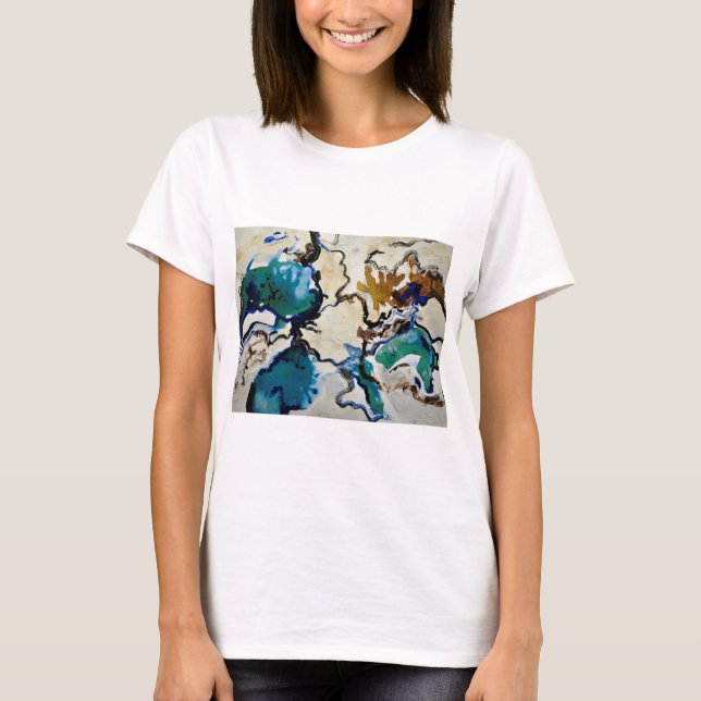 CobaltMoonDesign - Art t-shirt Blue Lagoon (Front)