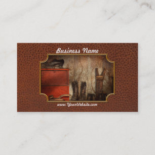 Cobbler - The shoe shiner 1900  Business Card