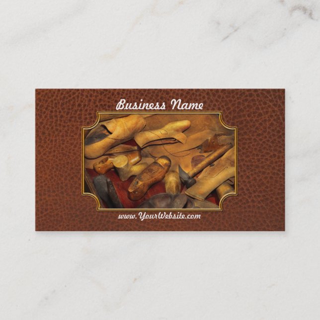 Cobbler - Tools of the cobbler Business Card (Front)