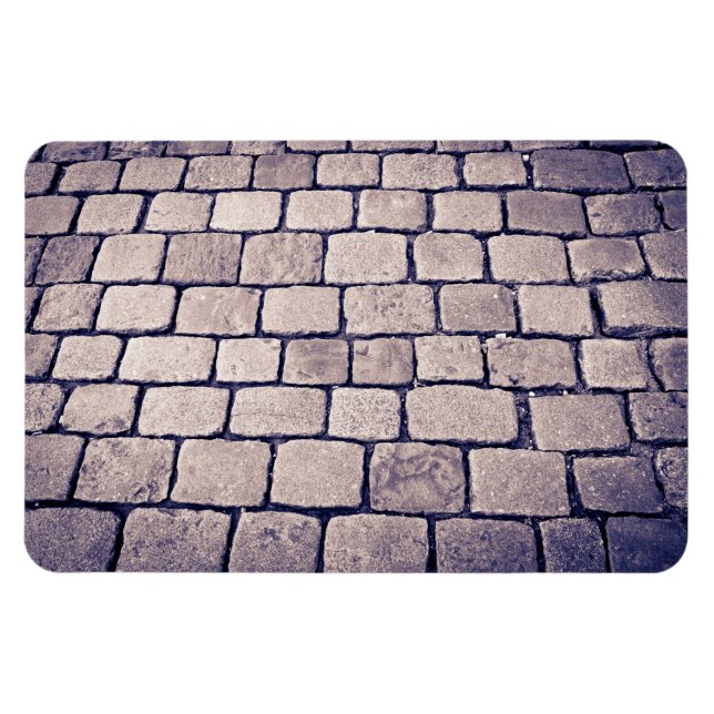 Cobblestone Street Detail, Horizontal Magnet (Horizontal)