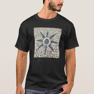 Cobblestone Sun Image From Streets Of Sintra Portu T-Shirt