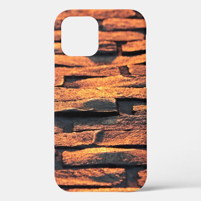 Cobblestones pavement sidewalk road Case-Mate iPhone case (Back)