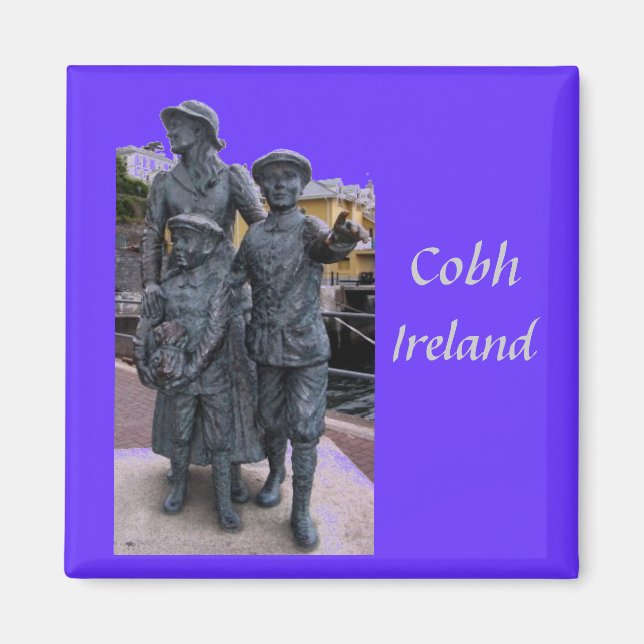Cobh, Ireland Statues Magnet (Front)