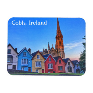 Cobh, Irlande Deck of Cards Maisons Magnet
