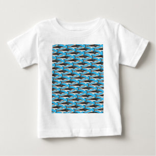 CobiaPattern9ksBlue.jpg Baby T-Shirt
