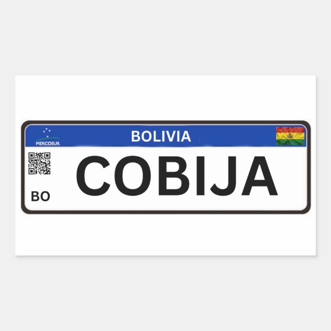 Cobija Mercosur Sticker (Front)