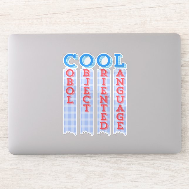 Cobol Object Oriented Language Sticker (Computer)