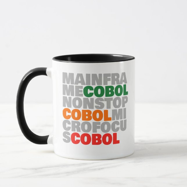 COBOL Platforms – Mainframe, MicroFocus, NonStop  Mug (Left)