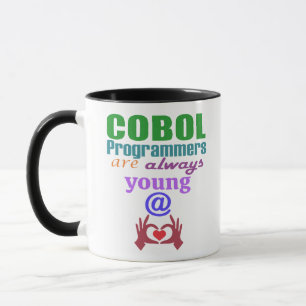 Cobol Programmers Are Always Young At Heart Mug