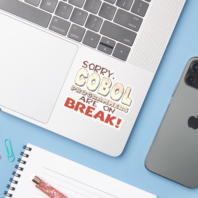 Cobol Programmers On Break (Laptop w/ iPhone)