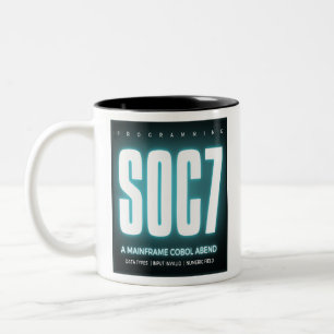 Cobol Programming Abend Soc7 Two-Tone Coffee Mug