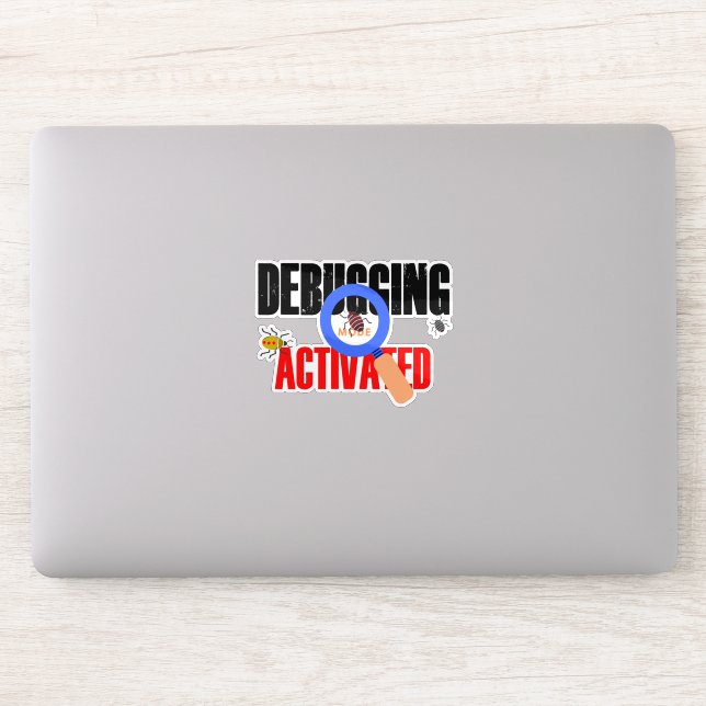 Cobol Programming Debug Mode Activated Sticker (Ordinateur)