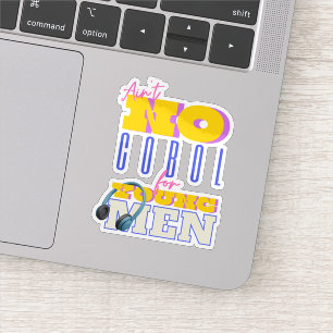 Cobol Programming for Young Men Sticker