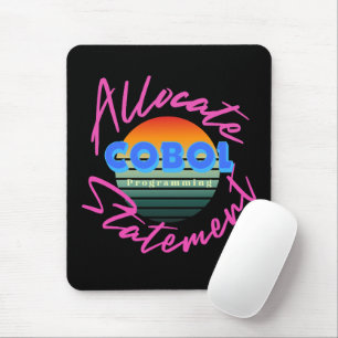 Cobol Programming Language ALLOCATE Statement Mouse Pad