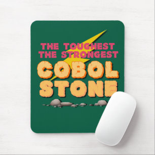 Cobol Programming Language as a Strong Stone  Mouse Pad