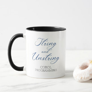 Cobol Programming String and Unstring Verb Mug