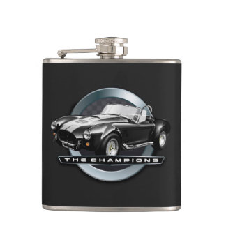 Cobra 427 black hip flask