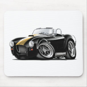 Cobra Black-Gold Car Mouse Pad