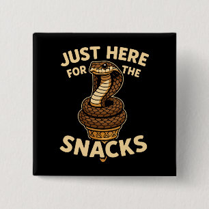 Cobra Cone Ice Cream Venom & Vanilla 2 Inch Square Button