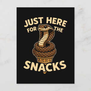 Cobra Cone Ice Cream Venom & Vanilla Holiday Postcard
