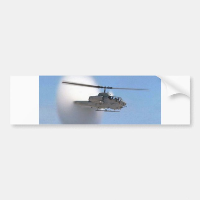 cobra helicopter bumper sticker (Front)