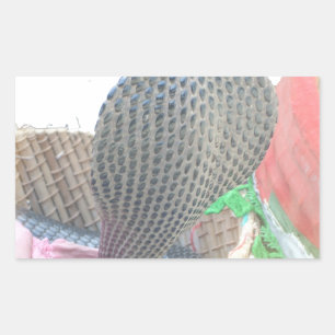Cobra in Basket Art Print Sticker