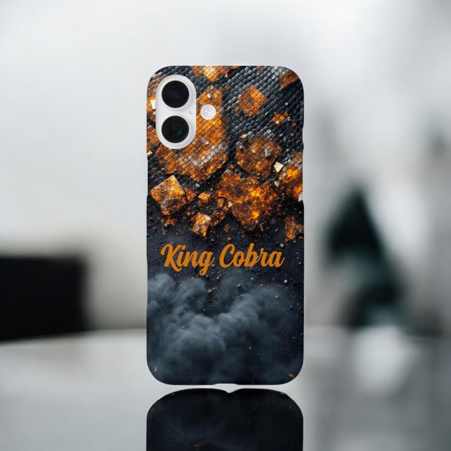  Cobra Majesty Protective Case-Mate iPhone Case (Creator Uploaded)