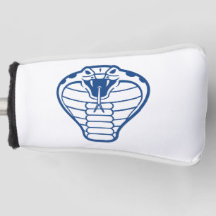 Cobra Snake Blue Illustration Animals King Golf Golf Head Cover