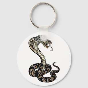 cobra snake keychain