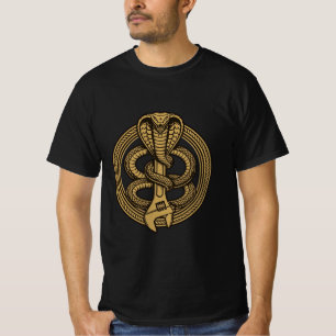 Cobra Snake Mechanic - Garage Wrench Coil Tee