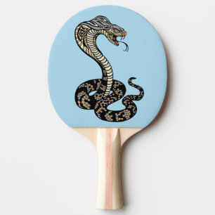 cobra snake ping pong paddle