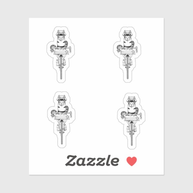 Cobra Snake riding a bikepacking bike (Sheet)