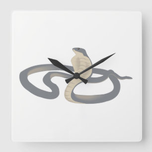 Cobra Square Wall Clock