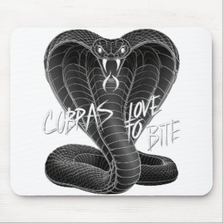 COBRAS LOVE TO BITE MOUSE PAD