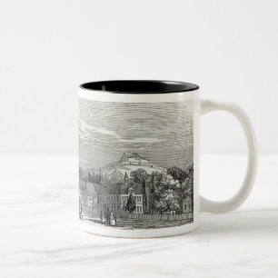 Coburg, engraved by W.J. Linton Two-Tone Coffee Mug
