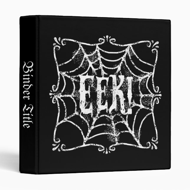 Cobweb EEK Binder (Front/Spine)