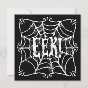 Cobweb EEK Invitation