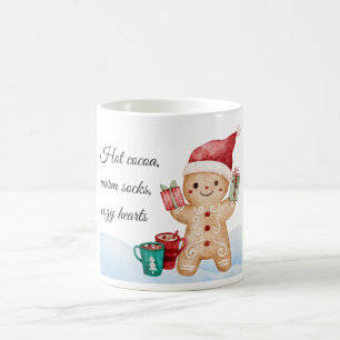 Coca chaud, Chaussettes chaudes Mug - Mug de Noël 