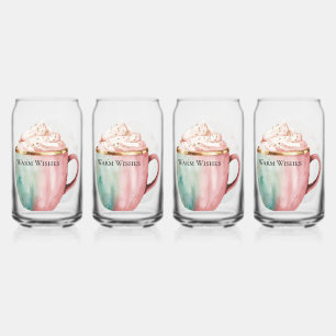 Coca de Noël Or Blush Mint rose Chaleureux Voeux