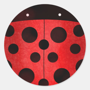 Coccinelle de Ladybird - autocollants