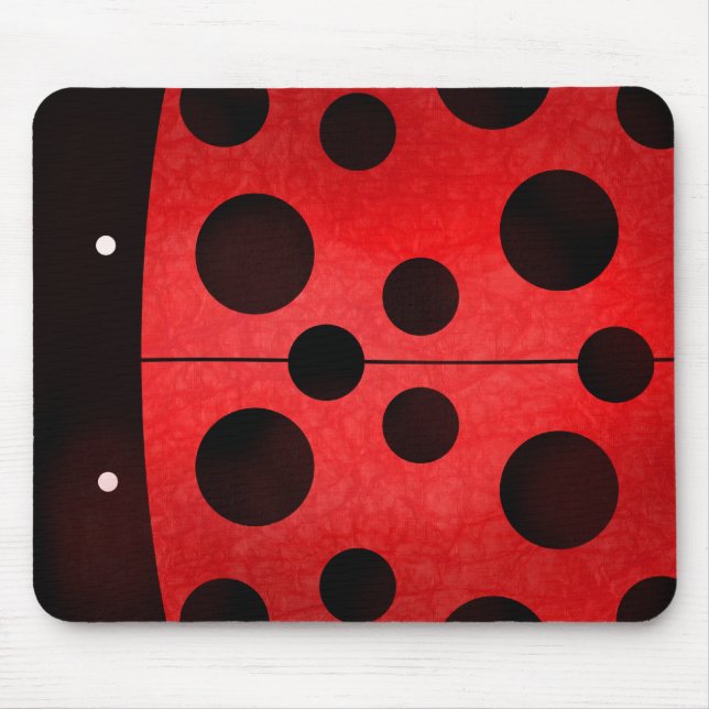 Coccinelle de Ladybird - tapis de souris (Devant)