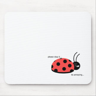 coccinelle de tapis de souris