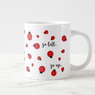 Coccinelles quand rien ne disparaît grande tasse