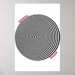 Cocentric Confusion Poster