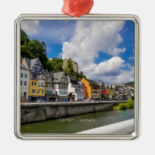 Cochem, Germany Metal Ornament