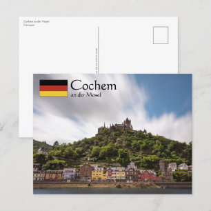 Cochem Germany Postcard