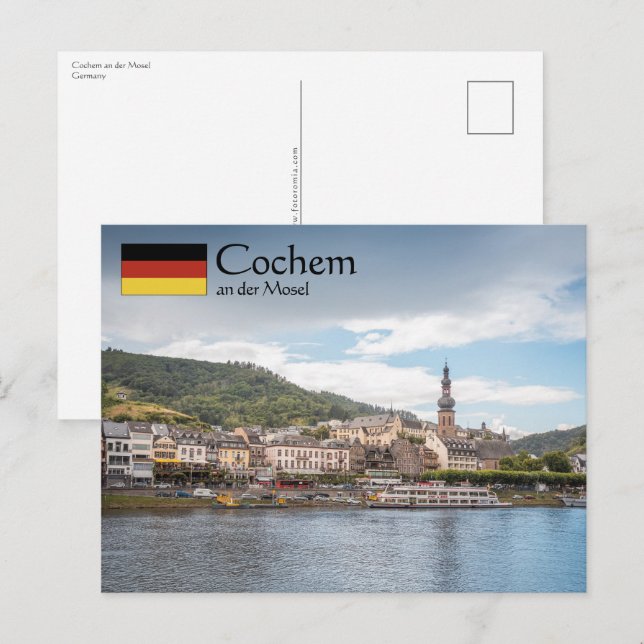 Cochem Germany Postcard (Front/Back)