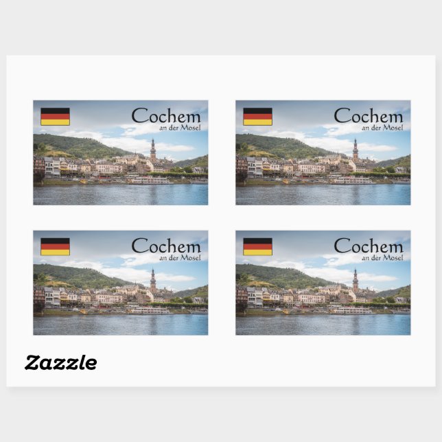 Cochem Germany Sticker (Sheet)