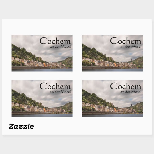 Cochem Mosel Germany Sticker (Sheet)