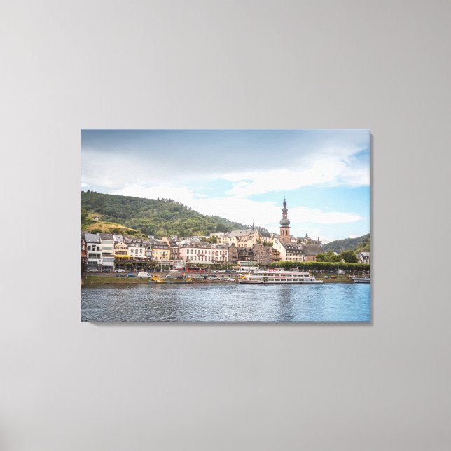 Cochem Moselle Canvas Print (Front)